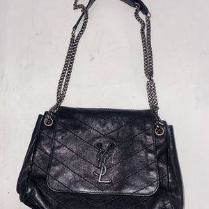 Yves Saint Laurent (YSL) Nolita Leather Shoulder Bag